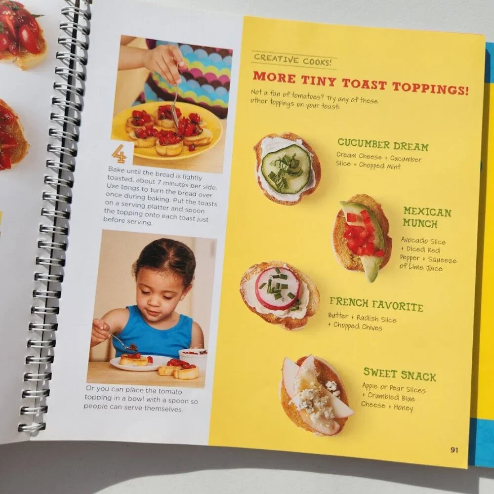 Cooking Class 57 Fun Recipes Kids Cookbook Book Recipe Cards Stickers